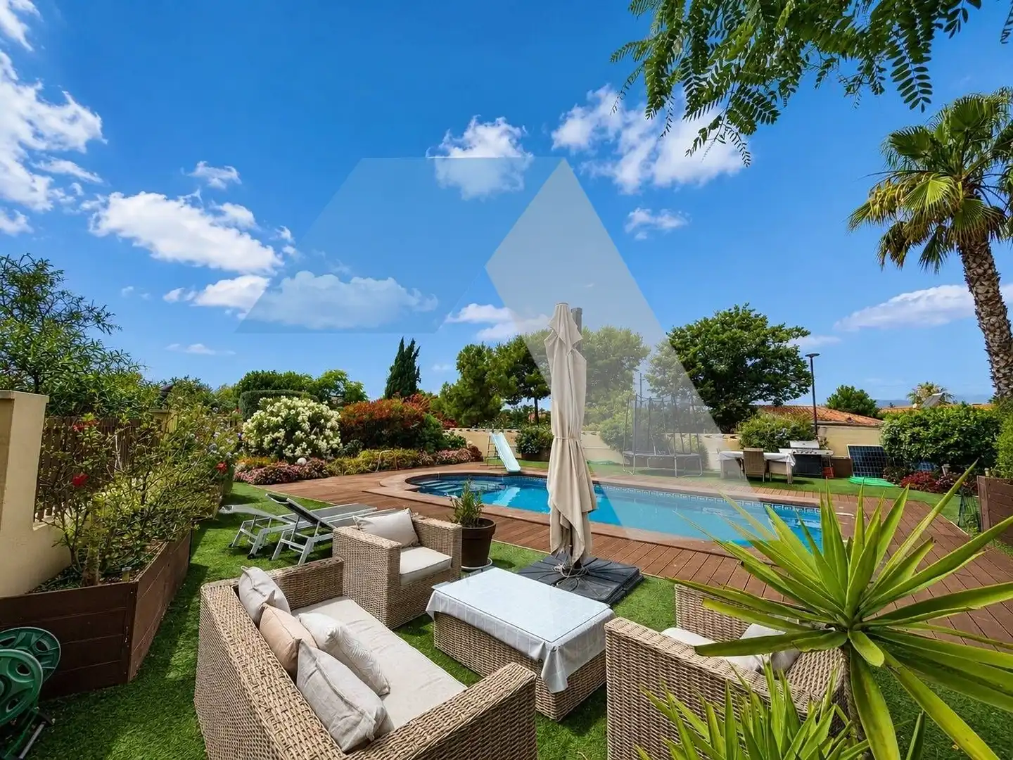 Terrace of Houses for sale in San Vicente del Raspeig / Sant Vicent del Raspeig  with Air Conditioner, Heating and Private garden