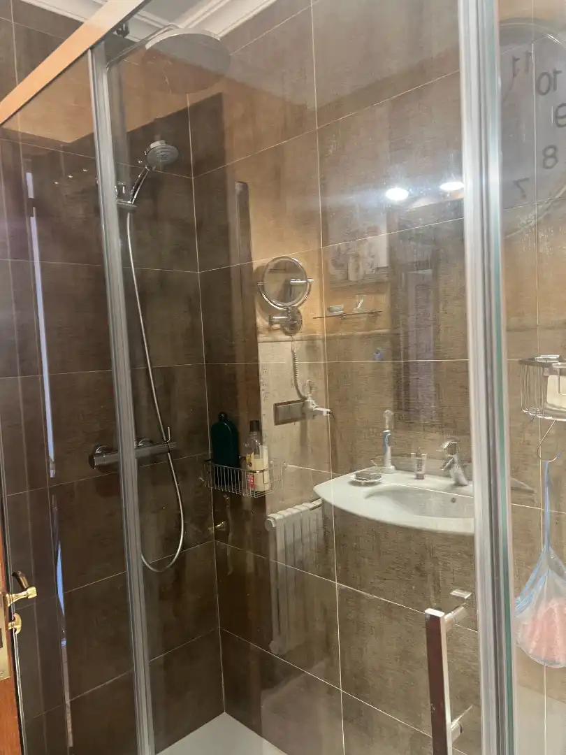 Bathroom of Apartments for sale in Baiona  with Heating, Furnished and Washing machine