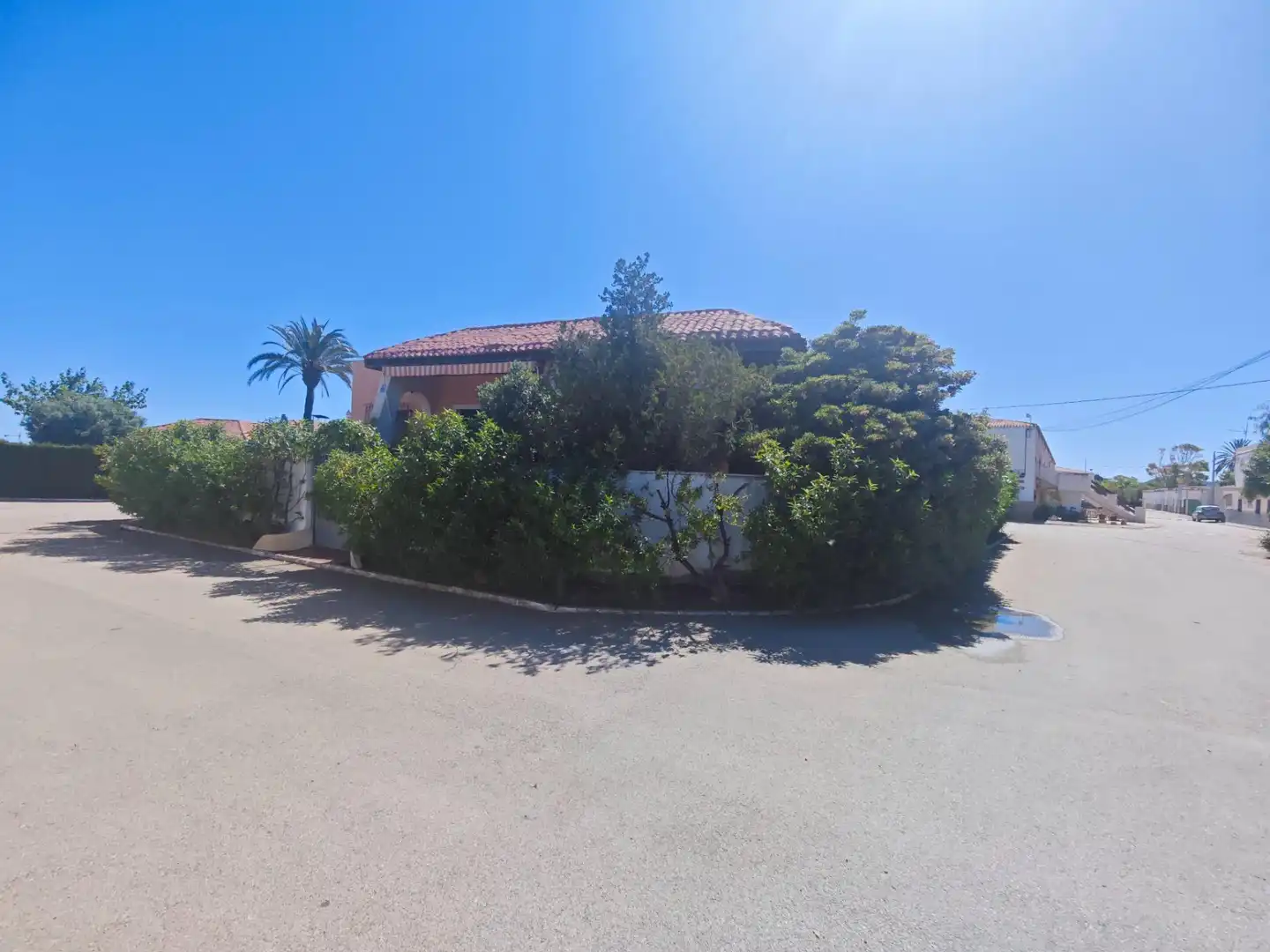Vista exterior de Casa o xalet en venda en Cartagena amb Jardí privat, Terrassa i Moblat