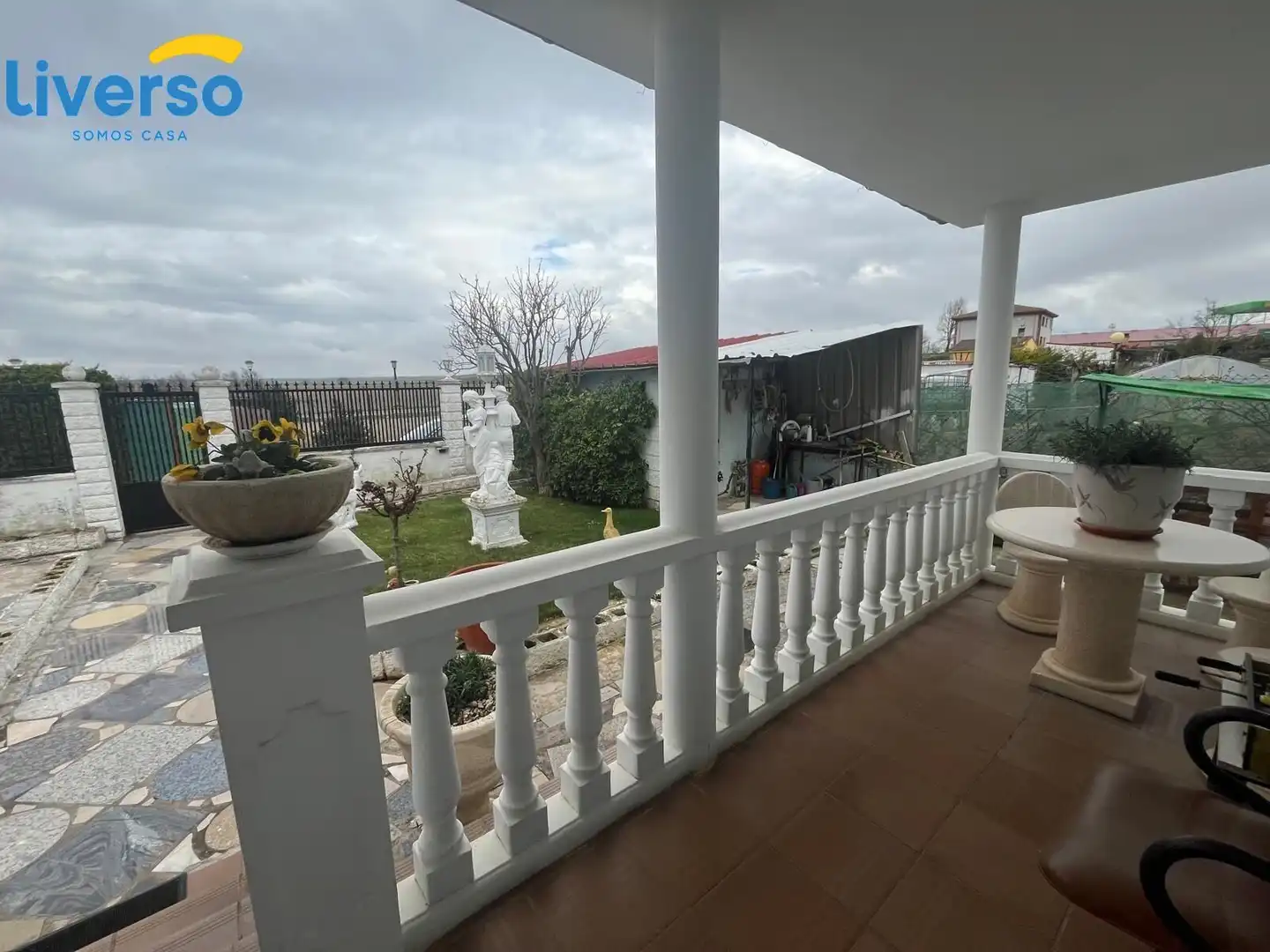 Terraza de Casa o chalet en venta en Briviesca con Calefacción, Jardín privado y Terraza