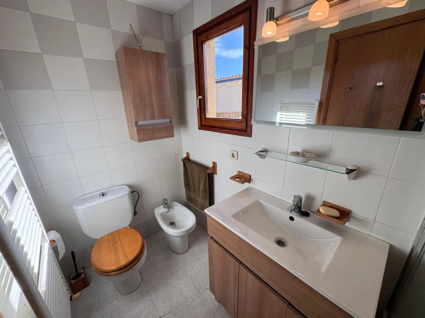 Baño de Casa o chalet en venta en Sant Feliu de Buixalleu con Calefacción, Jardín privado y Terraza