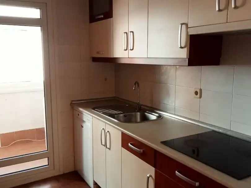 Kitchen of Flat for sale in  Madrid Capital  with Air Conditioner