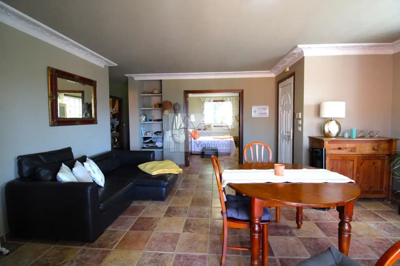 Sala de estar de Casa o chalet en venta en Mos con Calefacción, Jardín privado y Trastero