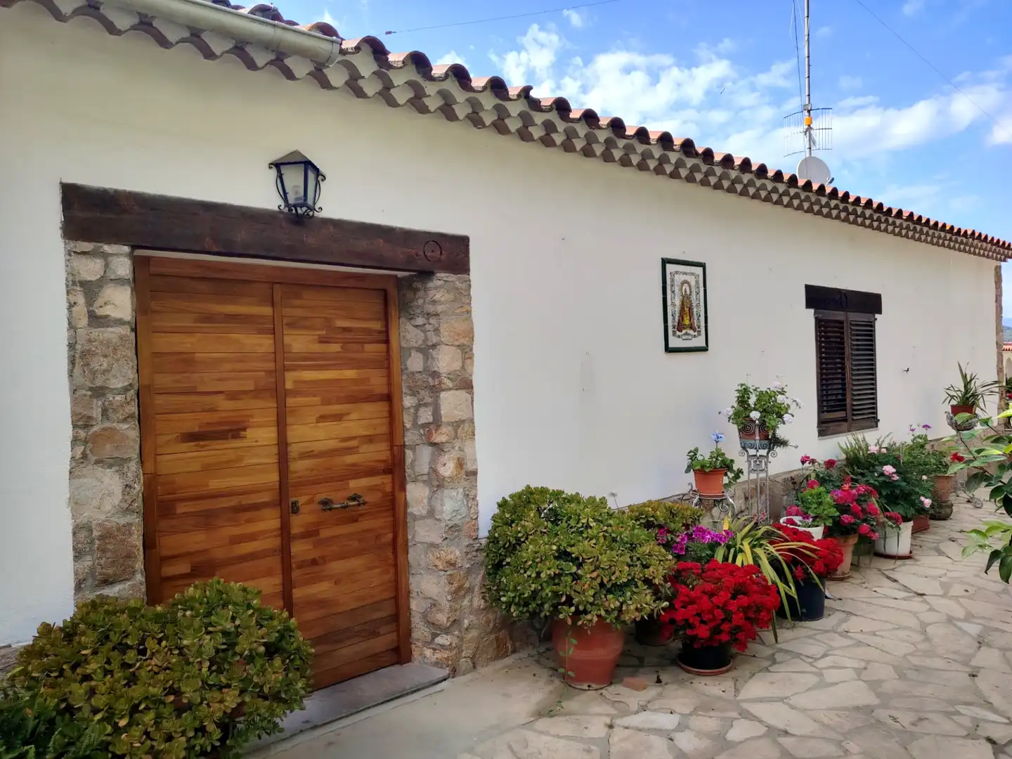 Exterior view of Houses for sale in Argentona  with Air Conditioner, Heating and Private garden