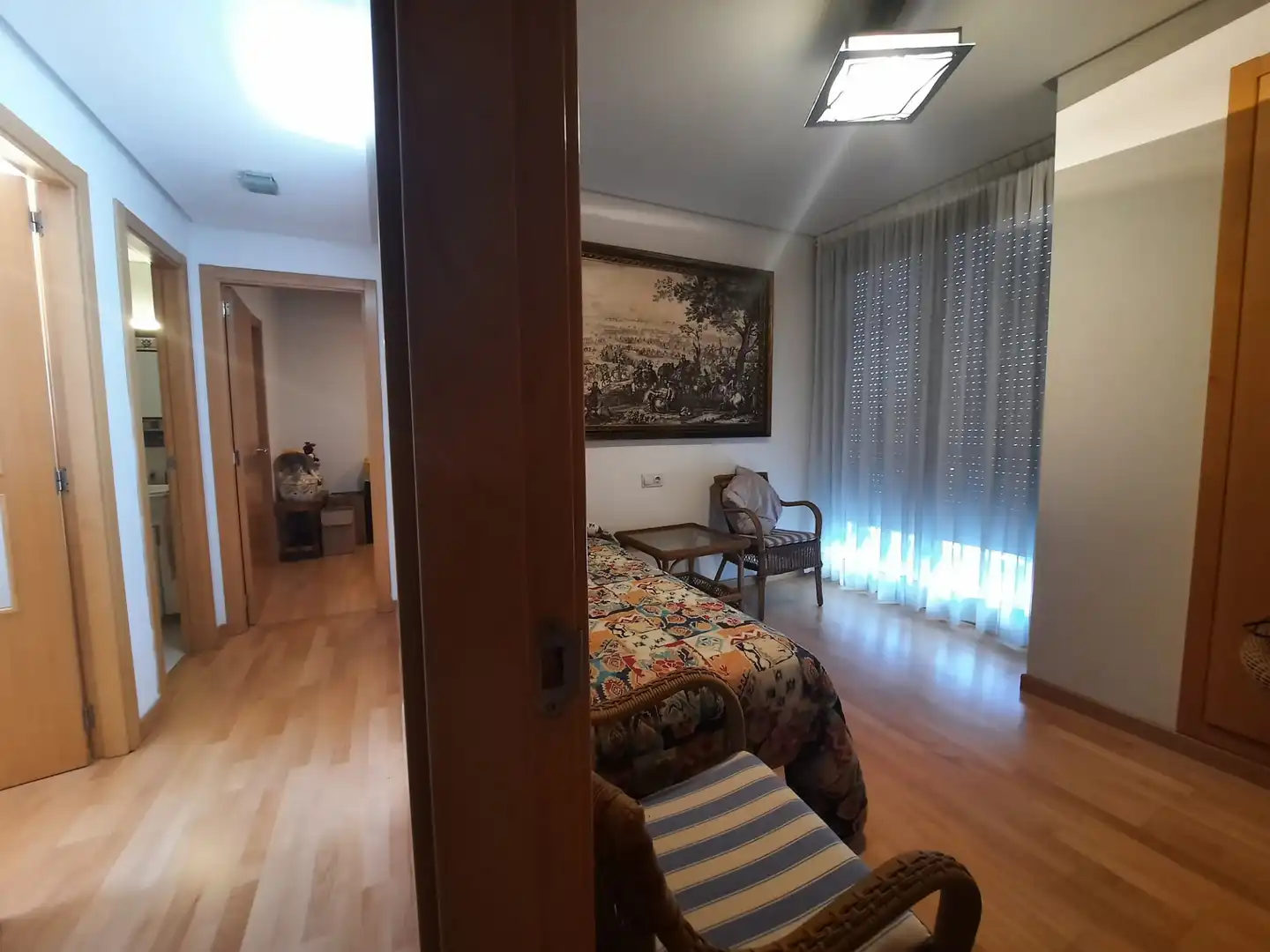 Dormitori de Pis en venda en Castellón de la Plana / Castelló de la Plana amb Jardí privat, Parquet i Terrassa