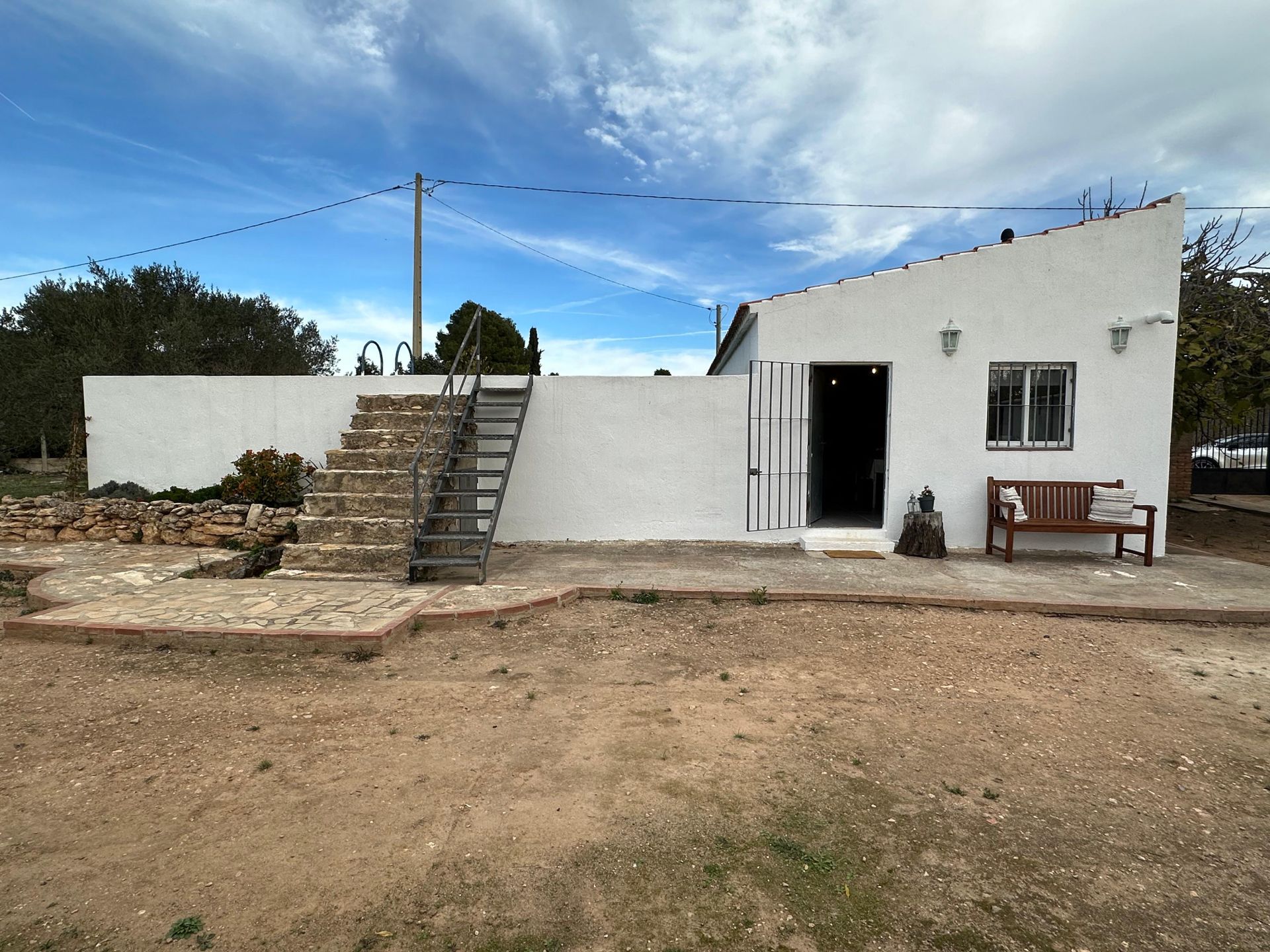 Vista exterior de Finca rústica en venta en Valls con Aire acondicionado, Calefacción y Jardín privado