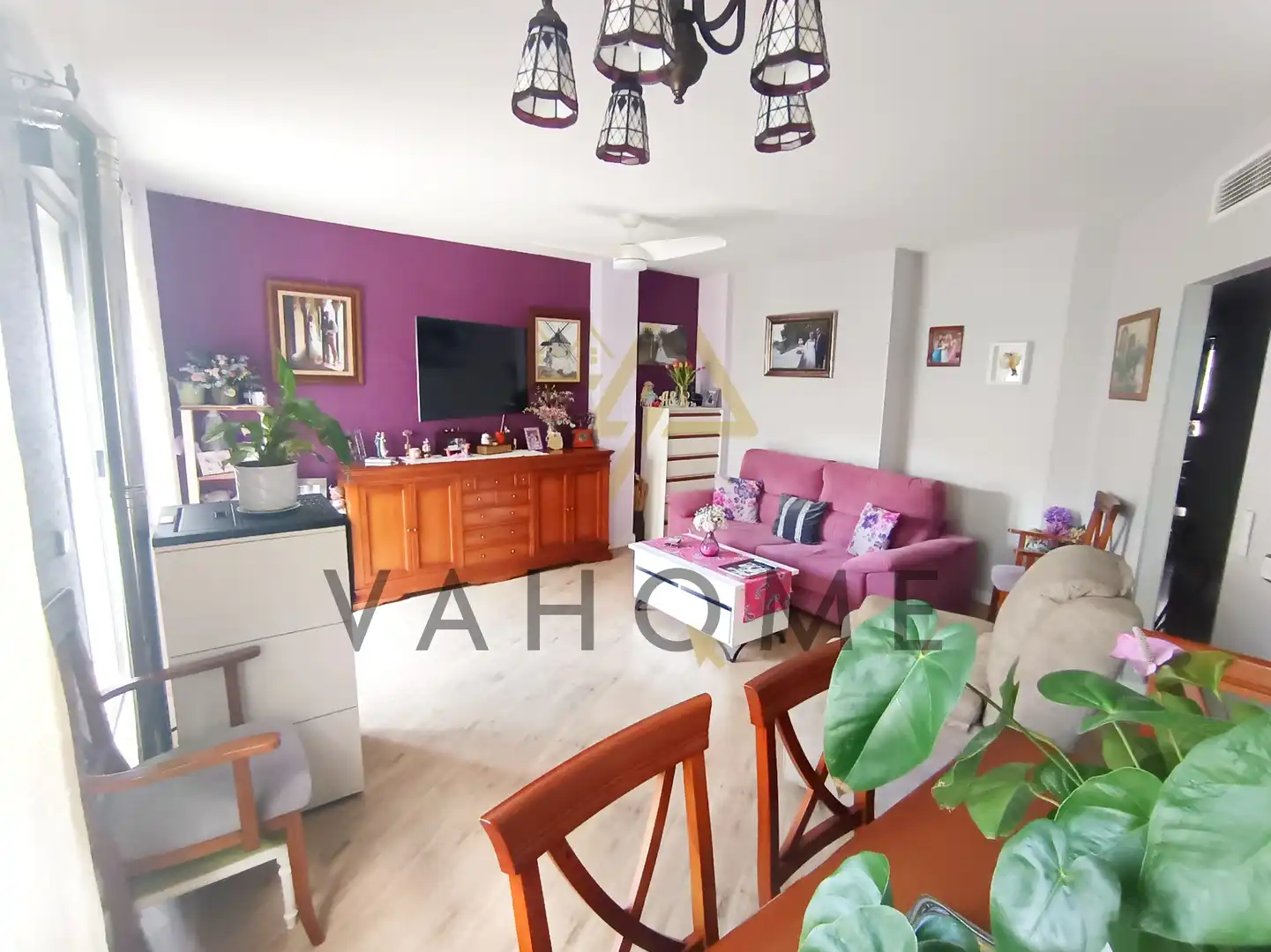 Wohnzimmer von Wohnung zum Verkauf in Ciempozuelos mit Klimaanlage, Heizung und Privatgarten