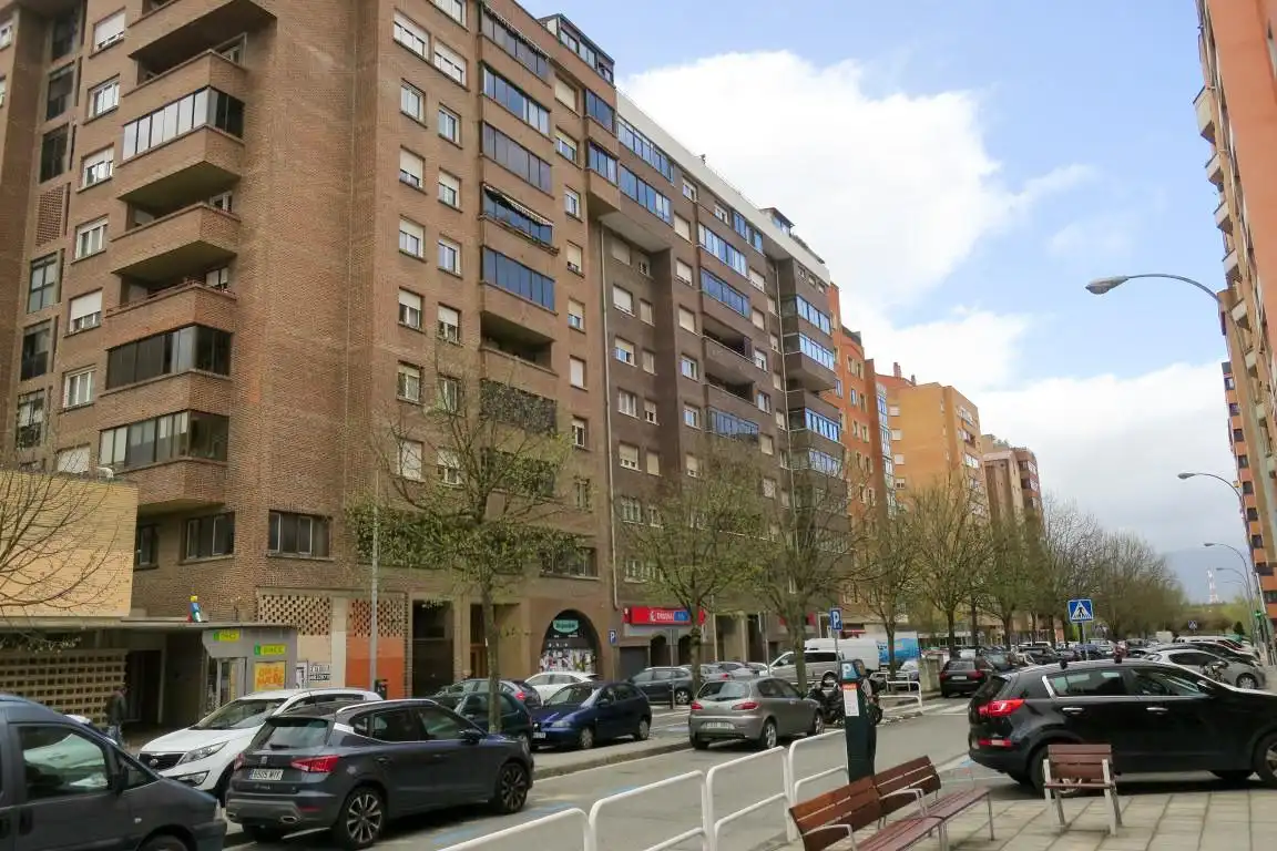 Exterior view of Flat for sale in  Pamplona / Iruña  with Heating and Parquet flooring