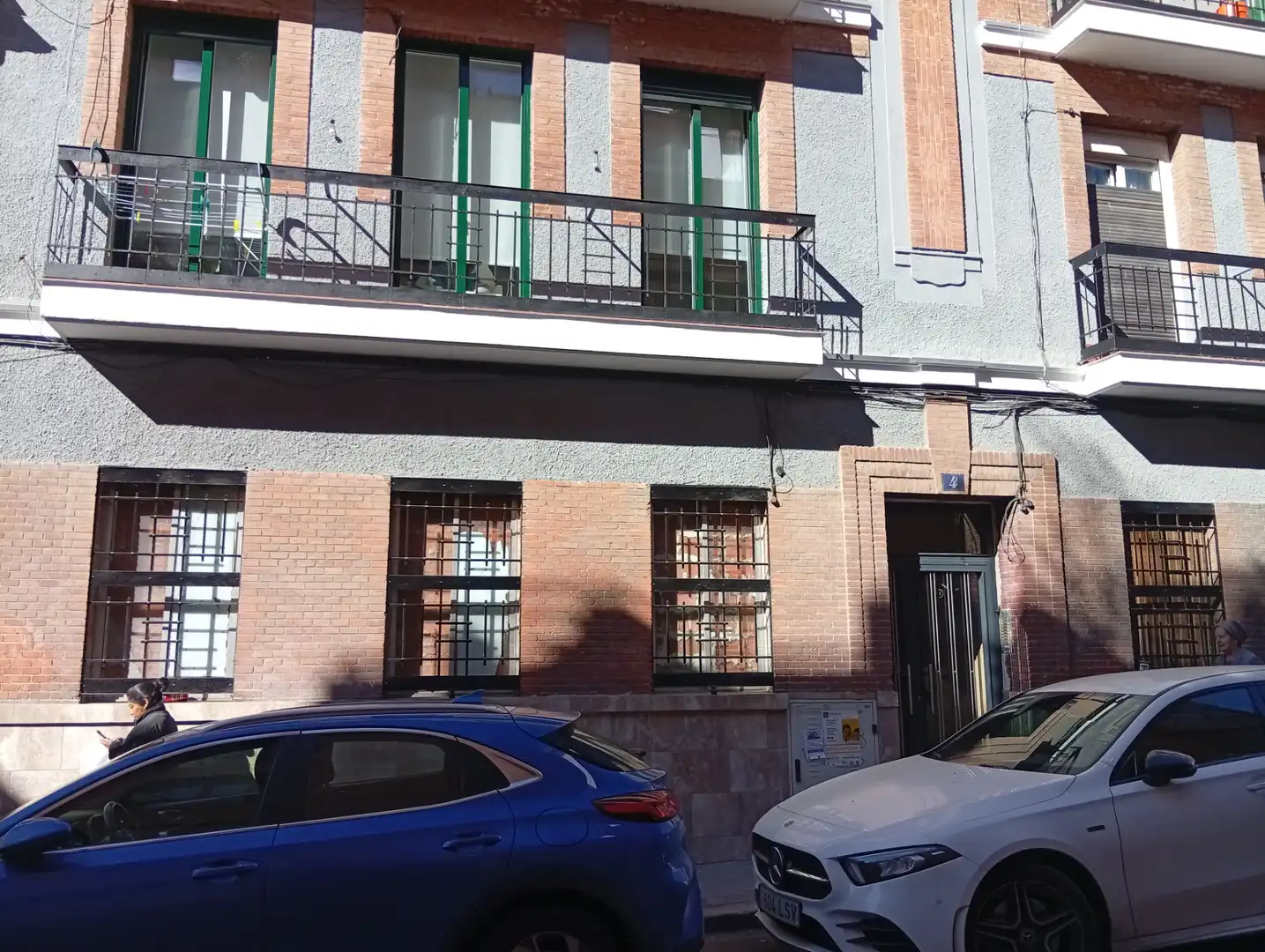 Exterior view of Ground floor for sale in Madrid