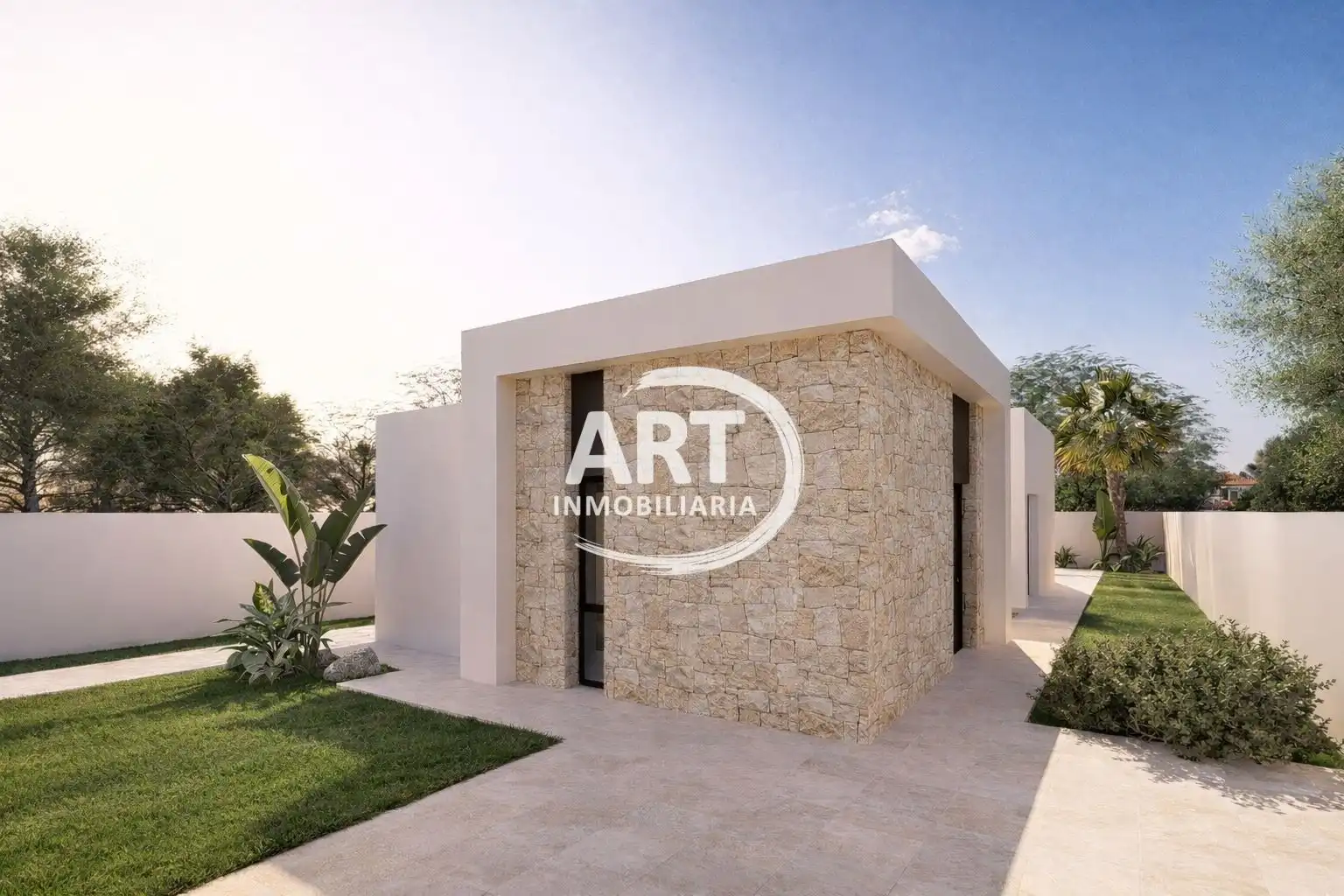Jardí de Casa o xalet en venda en La Pobla de Vallbona amb Aire condicionat, Calefacció i Jardí privat