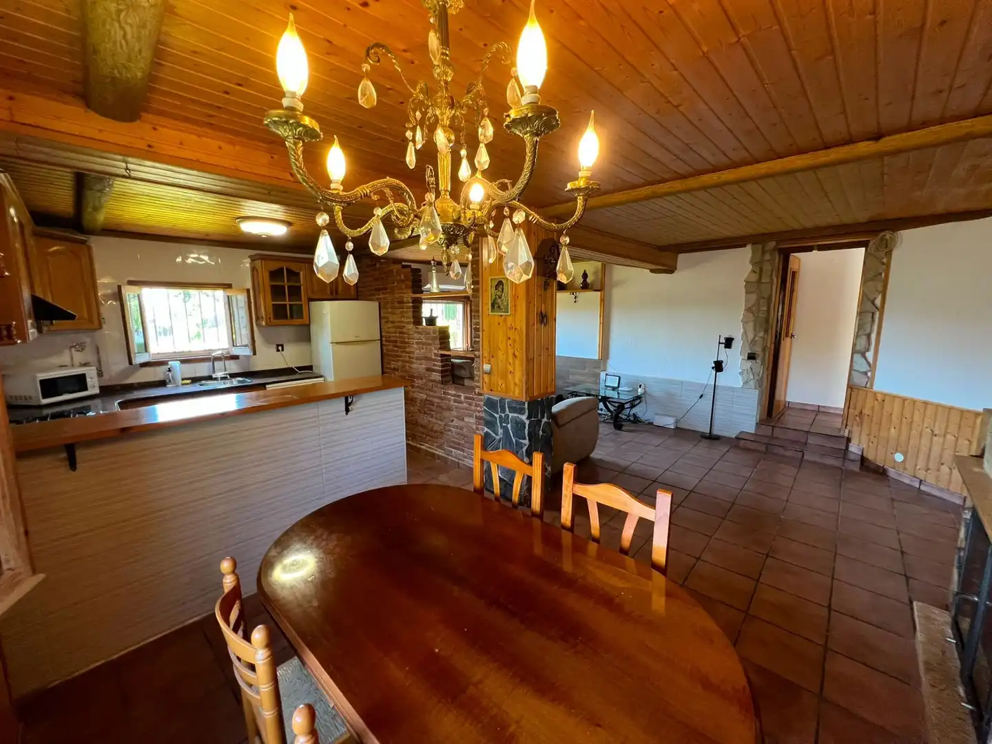 Comedor de Casa o chalet en venta en Fogars de la Selva con Aire acondicionado, Jardín privado y Terraza