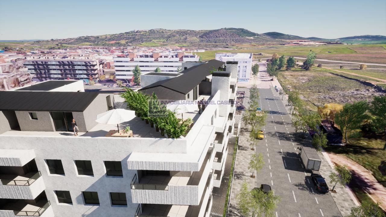 Exterior view of Flat for sale in Cáceres Capital  with Heating, Terrace and Storage room