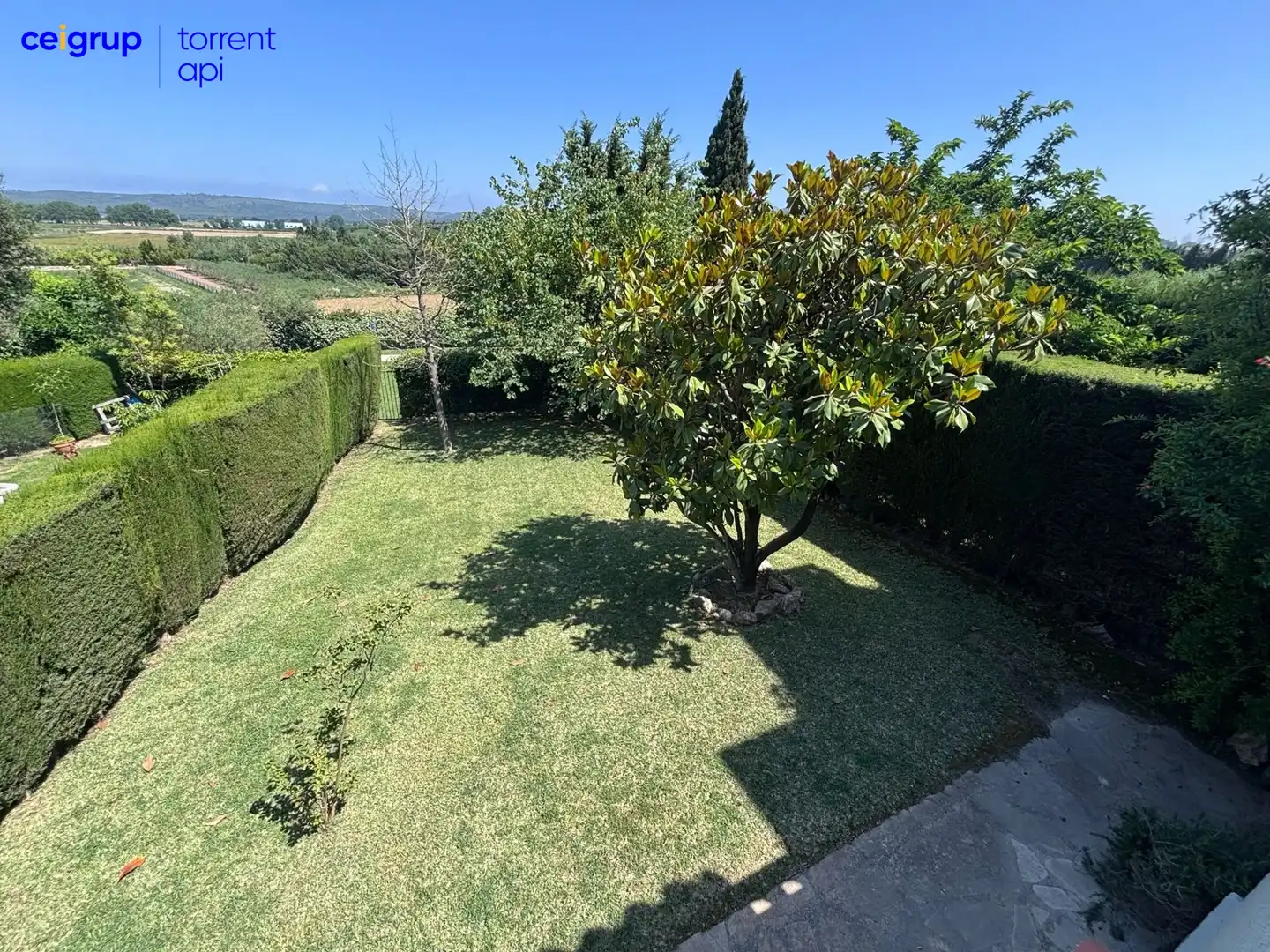 Jardí de Casa adosada en venda en Bellcaire d'Empordà amb Aire condicionat, Terrassa i Traster