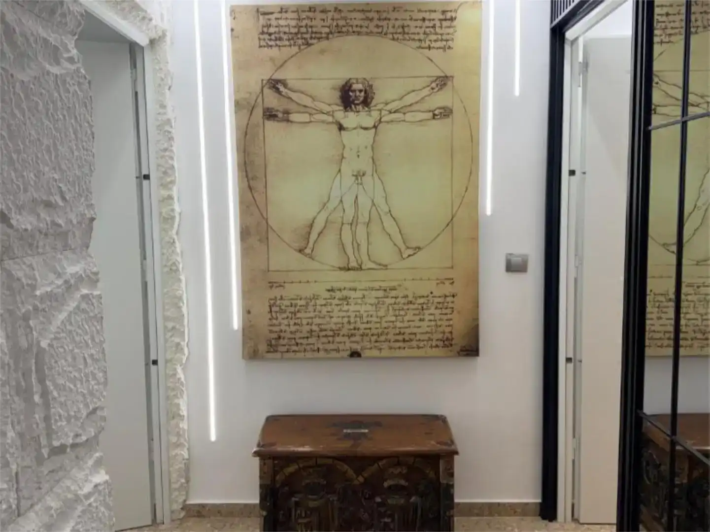 Jardín de Piso de alquiler en Emperador con Aire acondicionado, Amueblado y Balcón