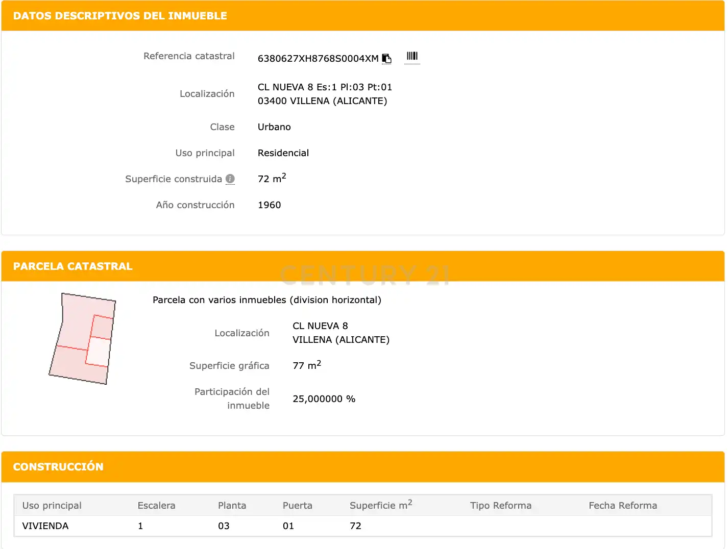 Apartament en venda en Villena