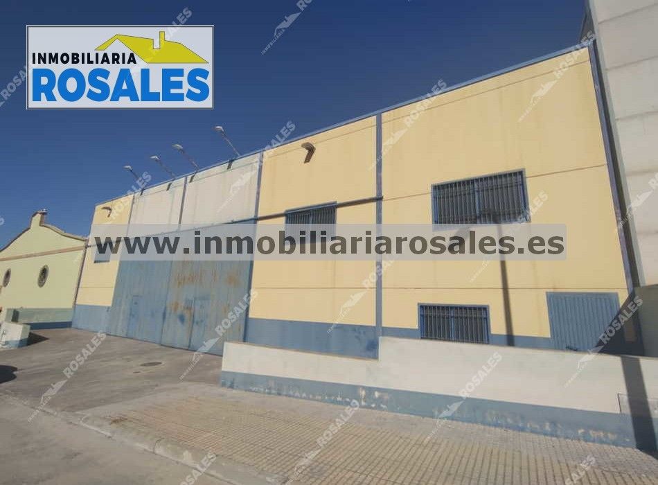 Vista exterior de Nau industrial de lloguer en Baena