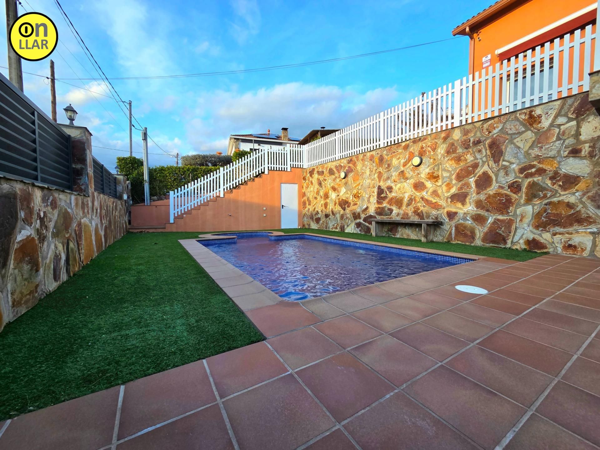 Piscina de Casa o chalet en venta en Cànoves I Samalús con Calefacción, Jardín privado y Terraza