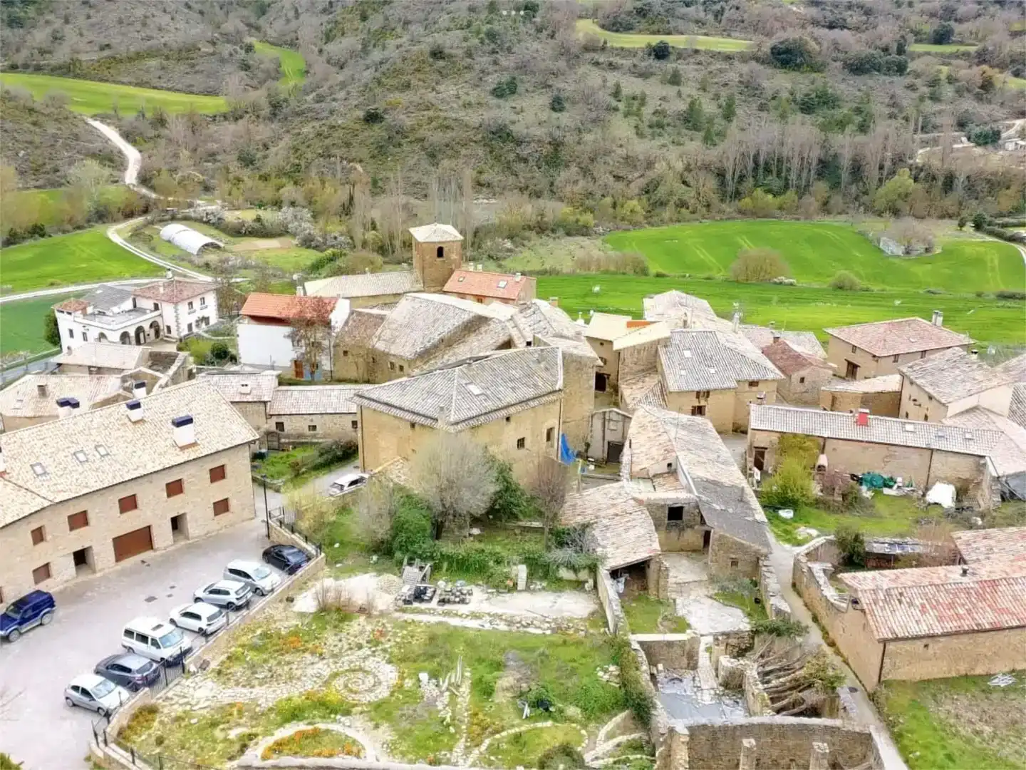 Vista exterior de Pis en venda en Leoz / Leotz amb Balcó