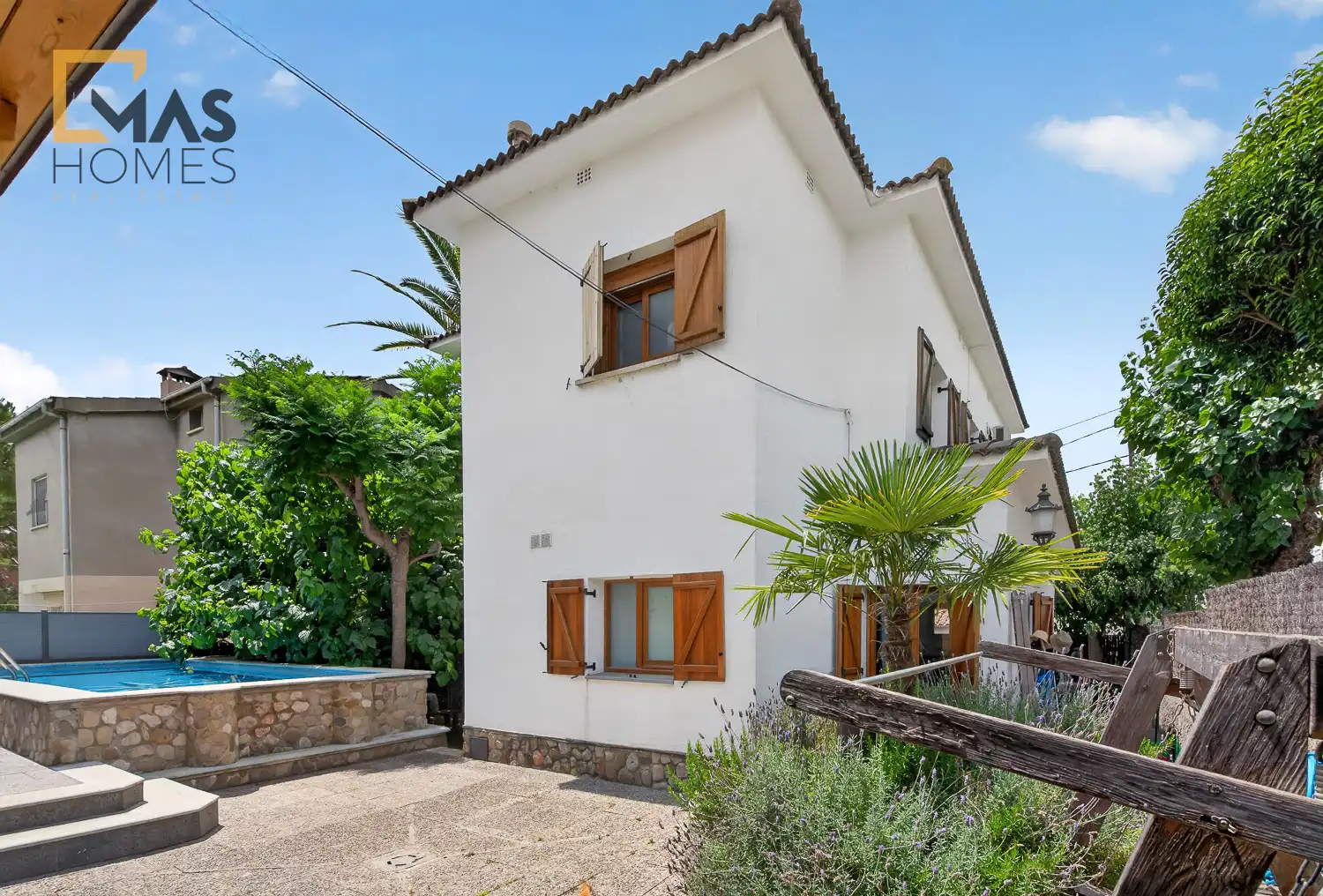 Vista exterior de Casa o chalet en venta en Parets del Vallès con Aire acondicionado, Calefacción y Jardín privado