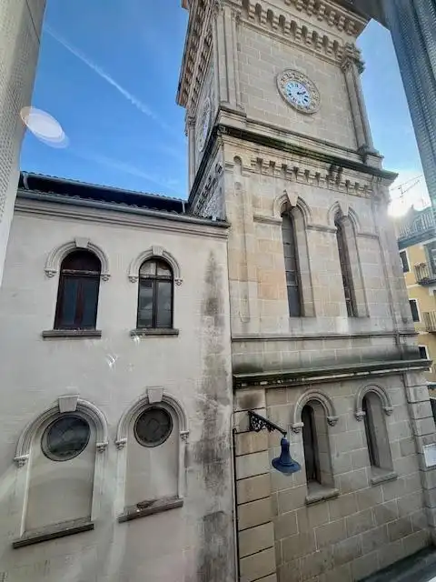 Exterior view of Flat for sale in  Pamplona / Iruña  with Air Conditioner, Furnished and Balcony