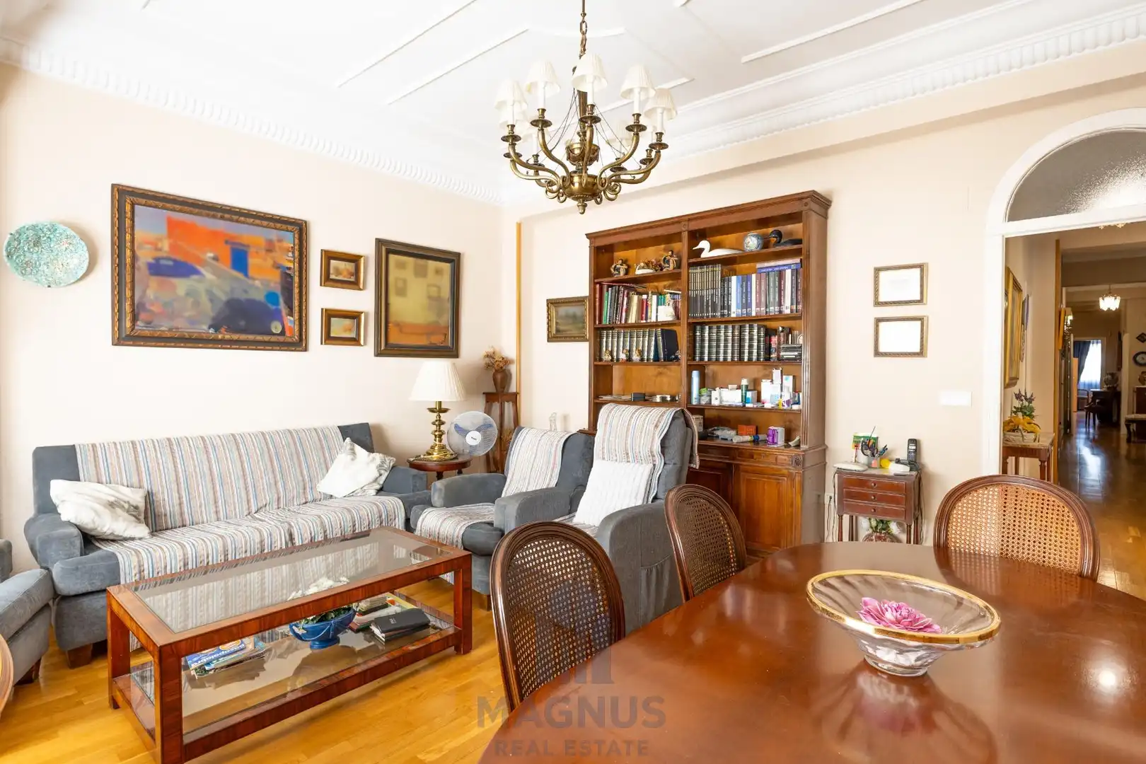 Sala de estar de Piso en venta en  Valencia Capital con Trastero