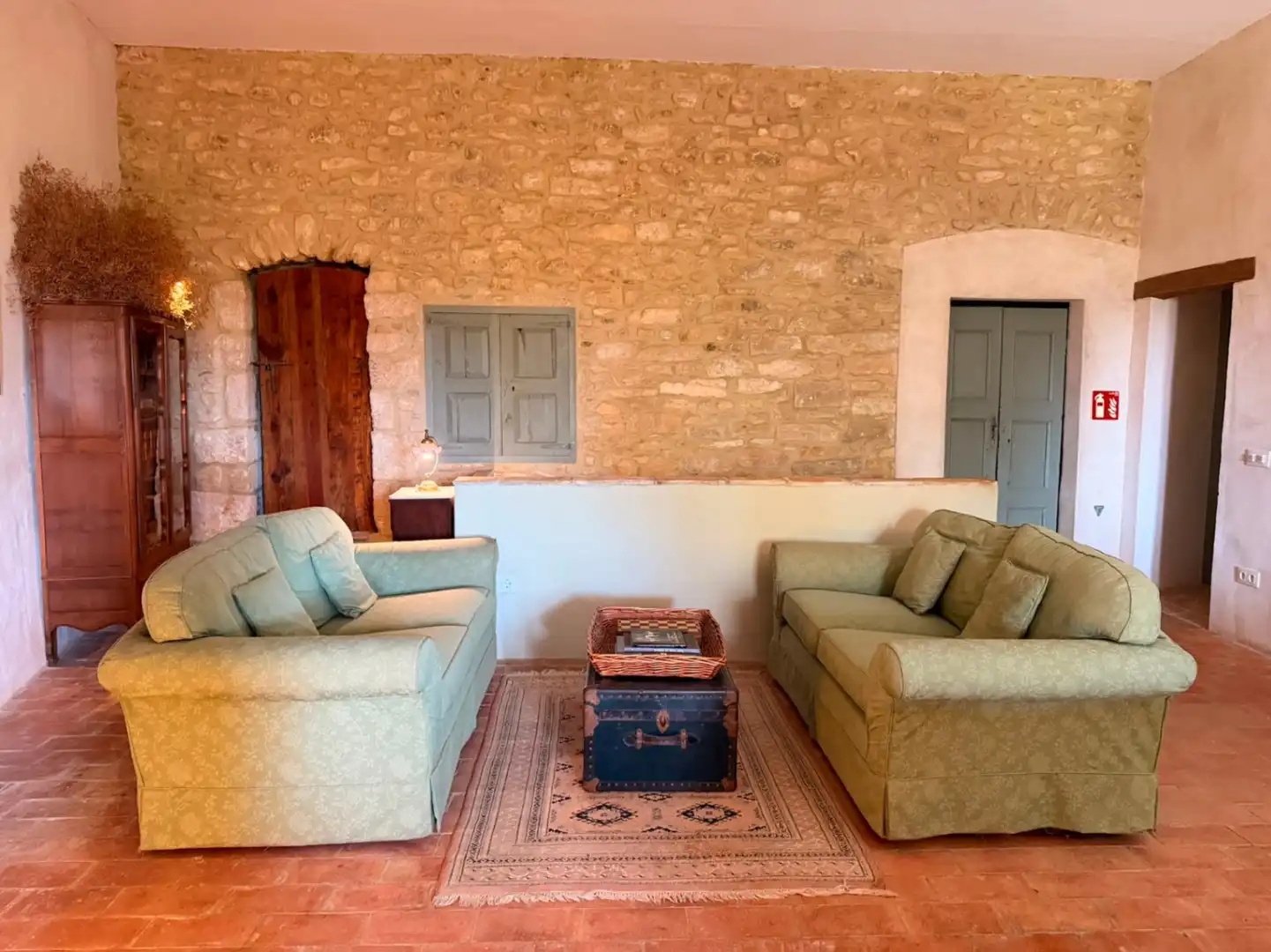 Sala de estar de Finca rústica en venta en Vilademuls