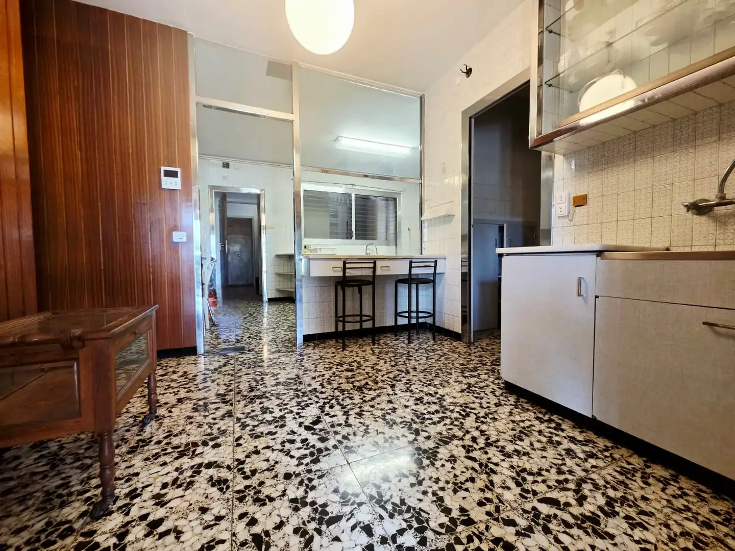 Kitchen of Flat for sale in Barcelona  with Air Conditioner, Heating and Parquet flooring