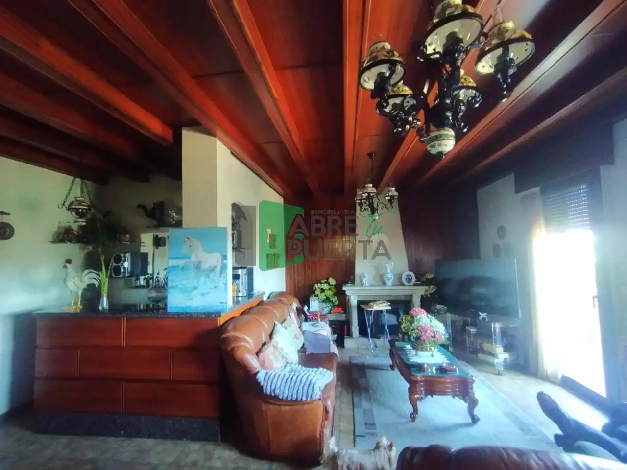Living room of Houses for sale in Ourense Capital   with Heating, Private garden and Terrace