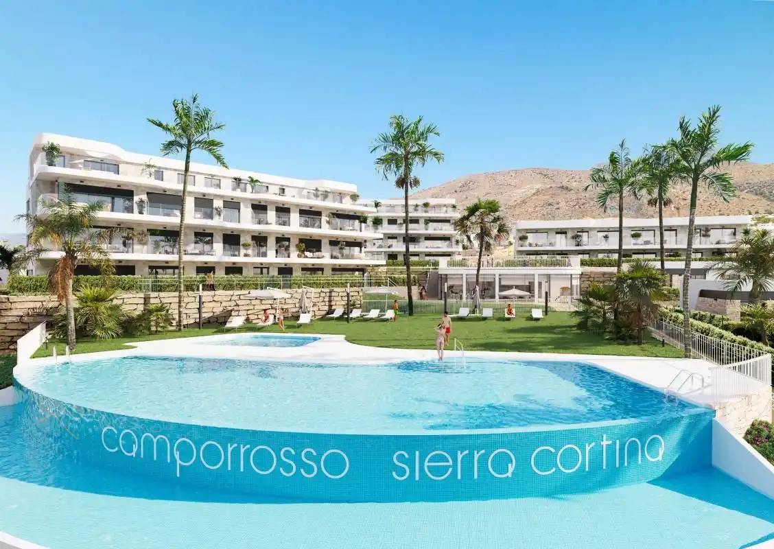 Apartament amb piscina en venda a Finestrat Pueblo, imagen 3
