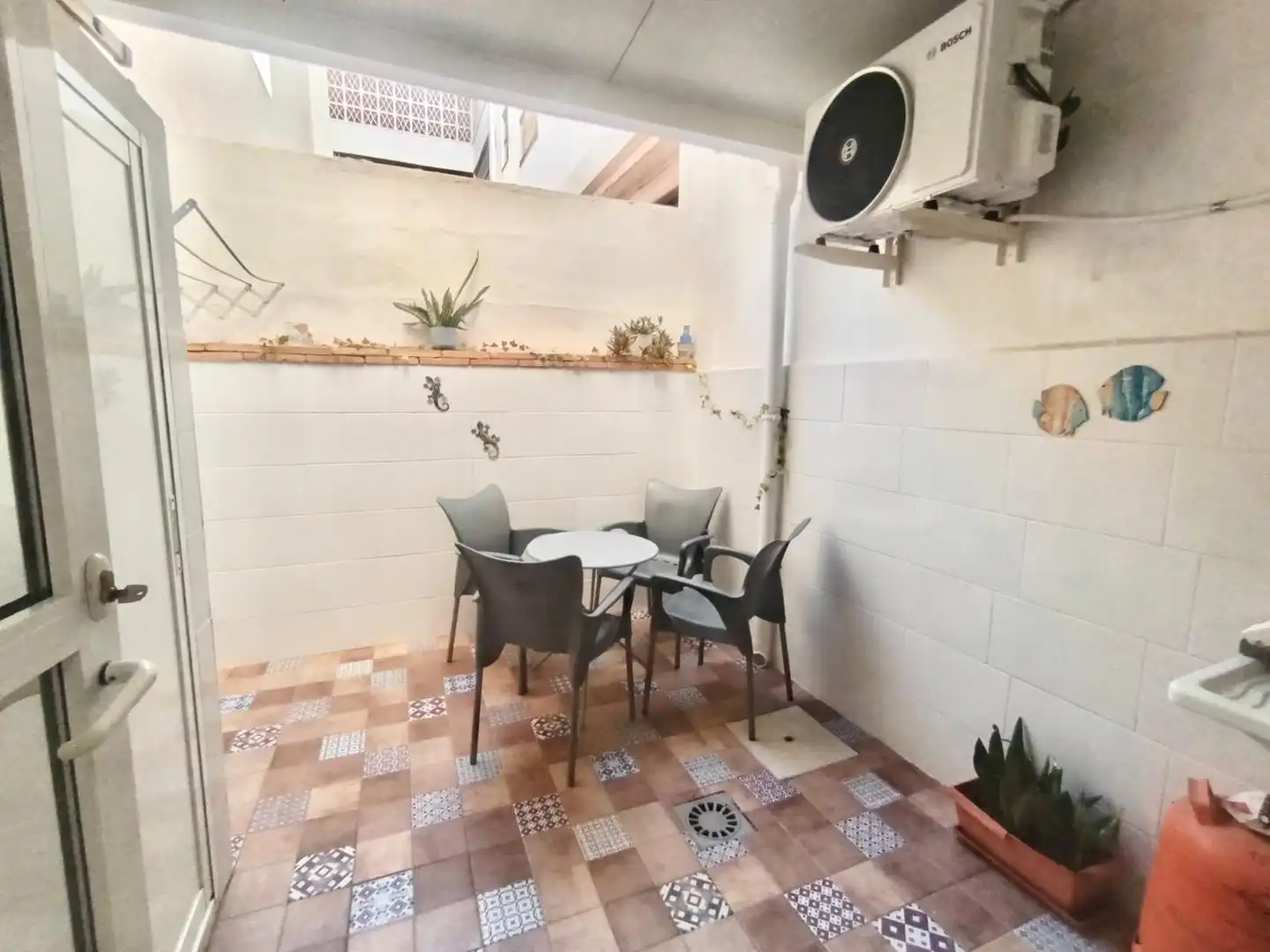 Terrasse von Erdgeschoss zur Miete in Torre de la Horadada