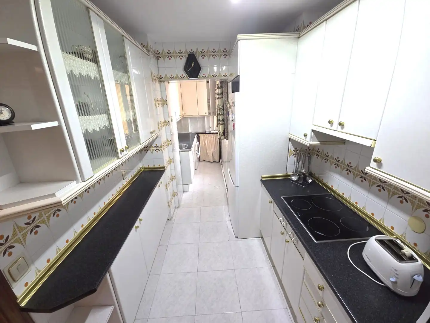 Kitchen of Flat for rent in Cáceres  with Air Conditioner, Heating and Terrace