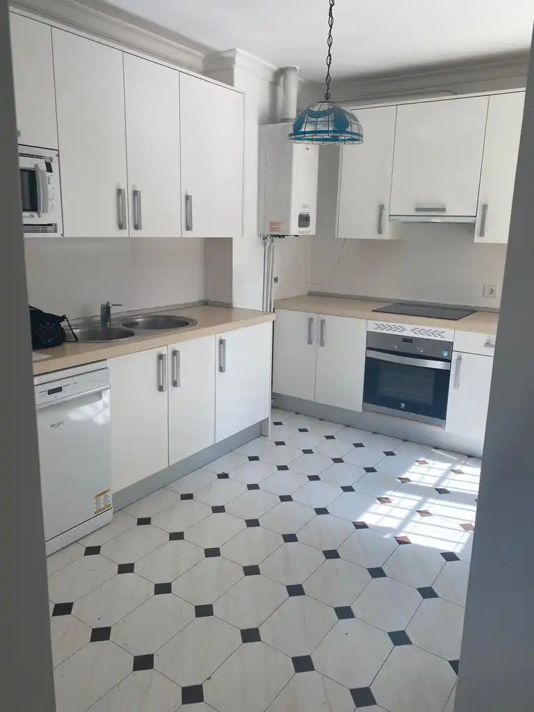 Kitchen of Flat for sale in Madrid  with Air Conditioner, Heating and Parquet flooring