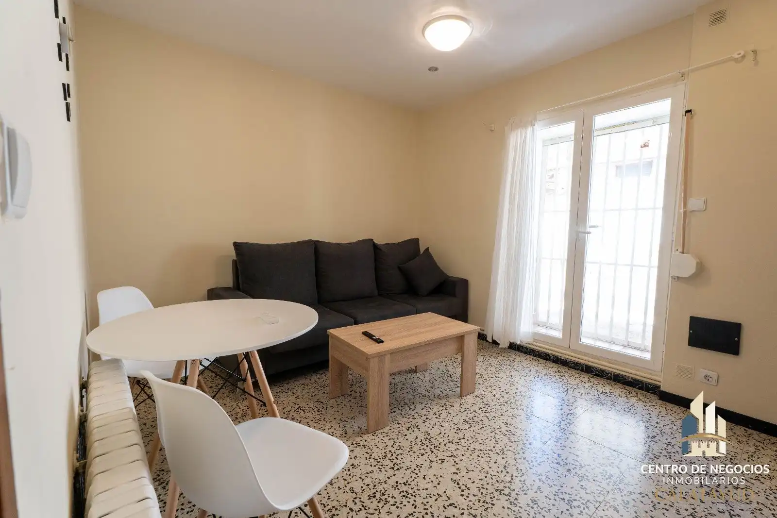 Sala de estar de Piso en venta en Ateca con Calefacción, Trastero y Amueblado