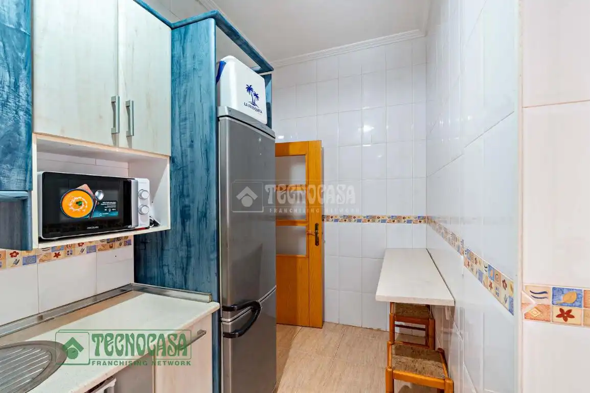 Kitchen of Flat for sale in Roquetas de Mar  with Air Conditioner