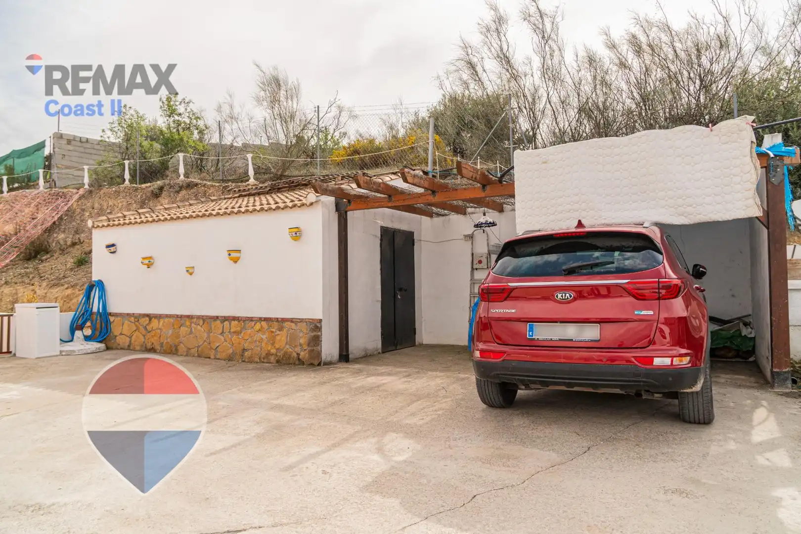 Vista exterior de Casa o chalet en venta en Moraleda de Zafayona con Aire acondicionado, Calefacción y Jardín privado