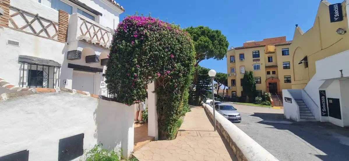 Exterior view of Attic for sale in Mijas  with Air Conditioner, Terrace and Furnished