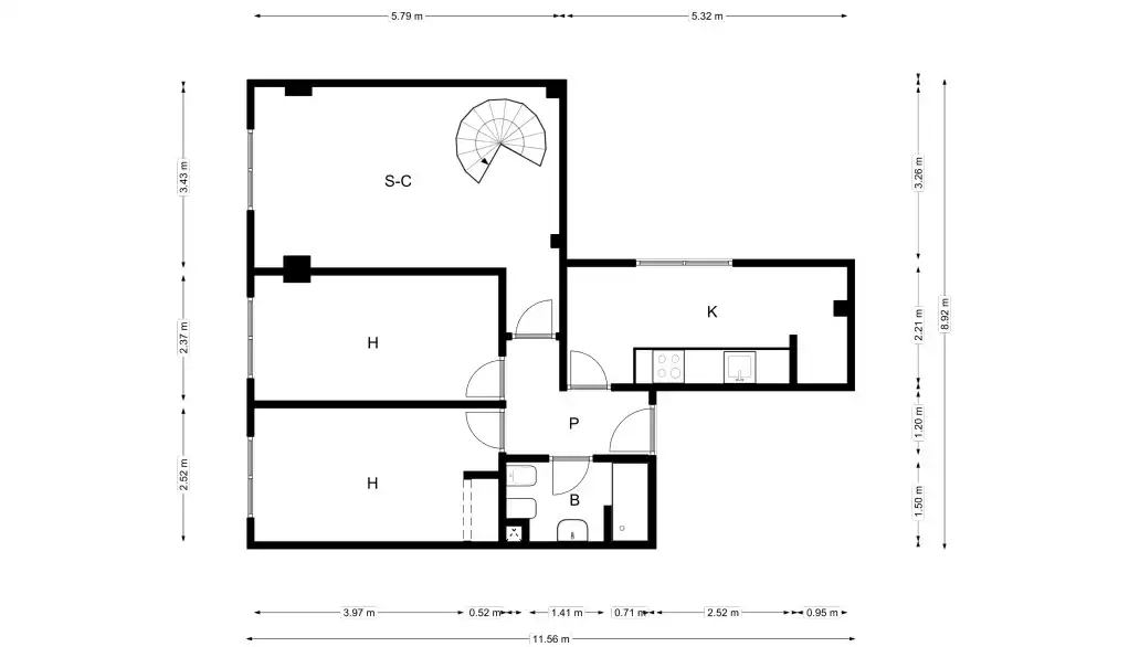 Maisonette zum Verkauf in C/ San Marcos, El Castillo - San Roque - El Carmen