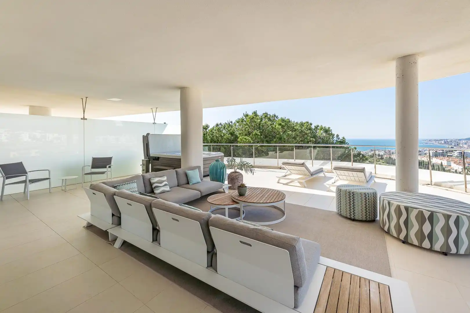Terrassa de Apartament en venda en Benalmádena amb Aire condicionat, Calefacció i Terrassa
