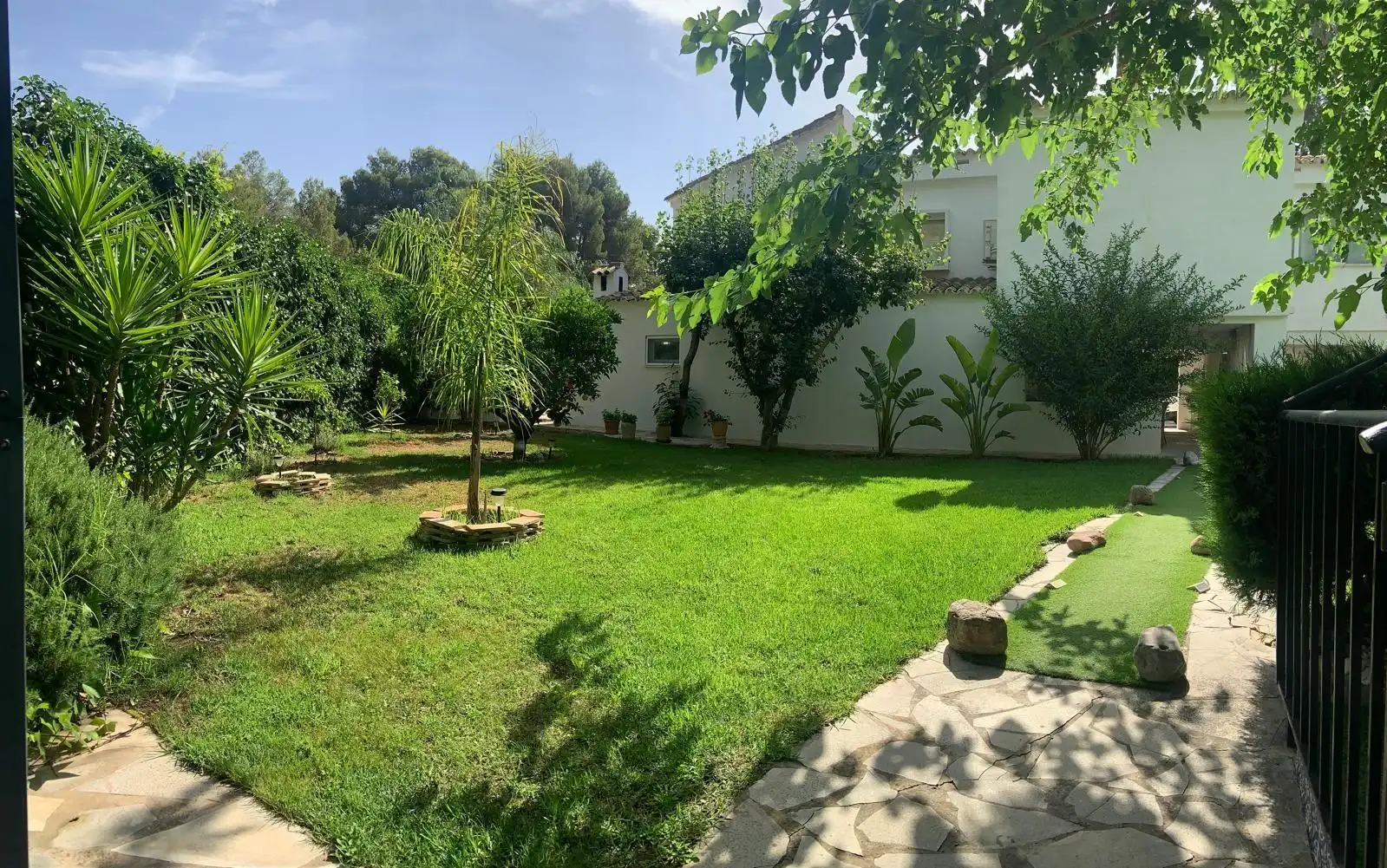 Jardín de Casa o chalet en venta en Náquera con Aire acondicionado, Calefacción y Jardín privado