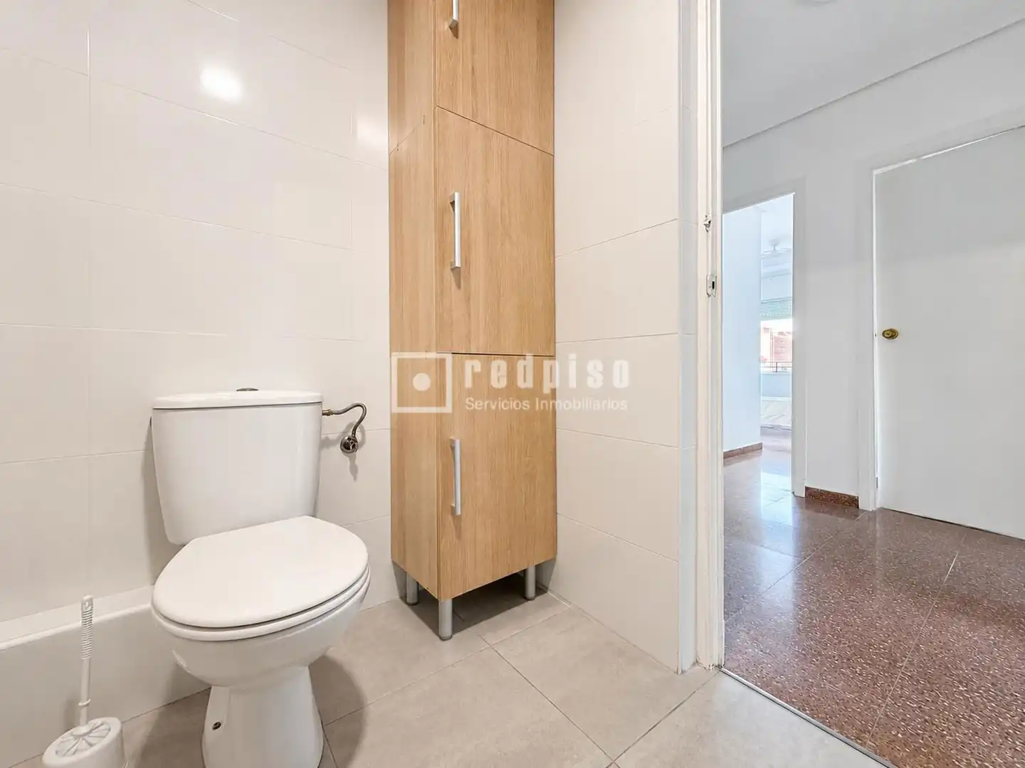 Baño de Piso de alquiler en Murcia con Calefacción, Jardín privado y Terraza