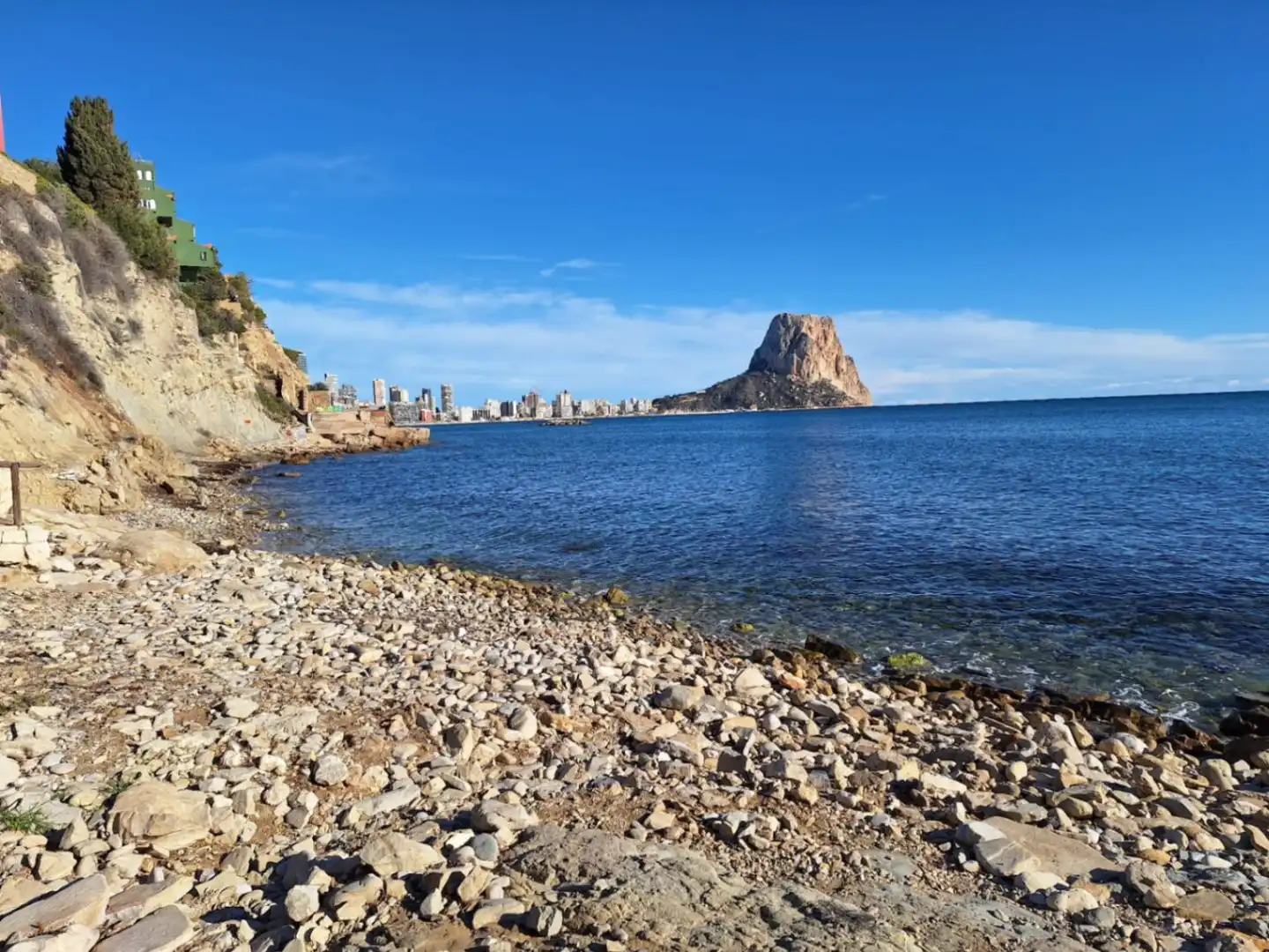 Vista exterior de Apartamento en venta en Calpe / Calp con Aire acondicionado, Trastero y Piscina