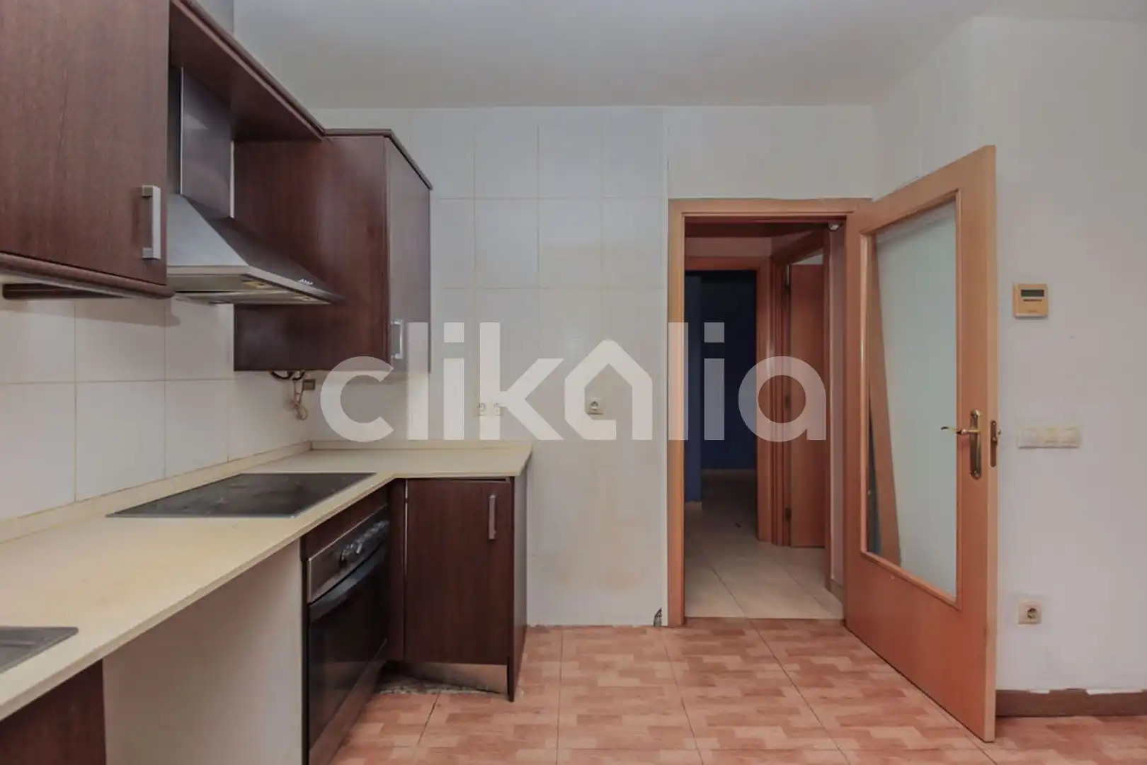 Küche von Wohnung zum Verkauf in La Pobla de Montornès   mit Klimaanlage, Heizung und Terrasse