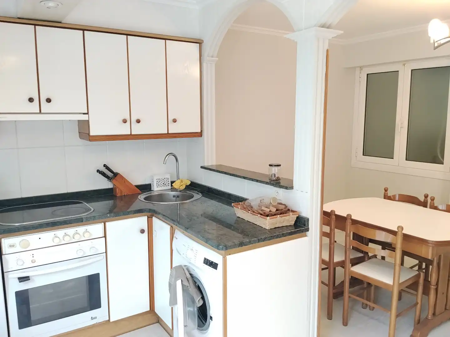 Cocina de Piso en venta en Ordizia con Calefacción, Amueblado y Balcón