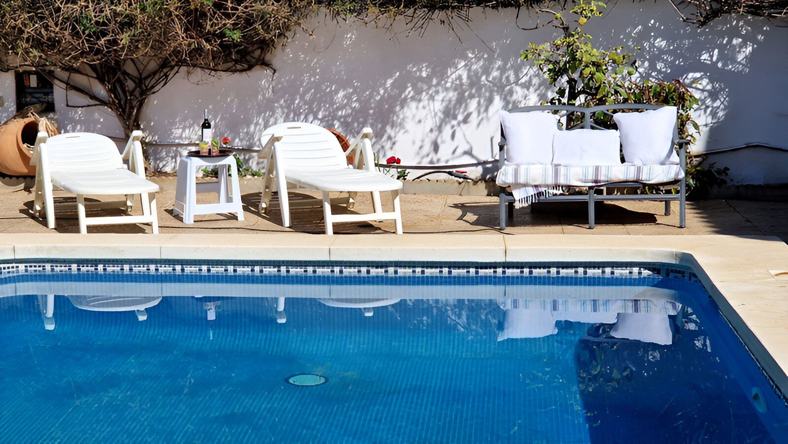Swimming pool of House or chalet for sale in Mijas  with Air Conditioner, Private garden and Terrace