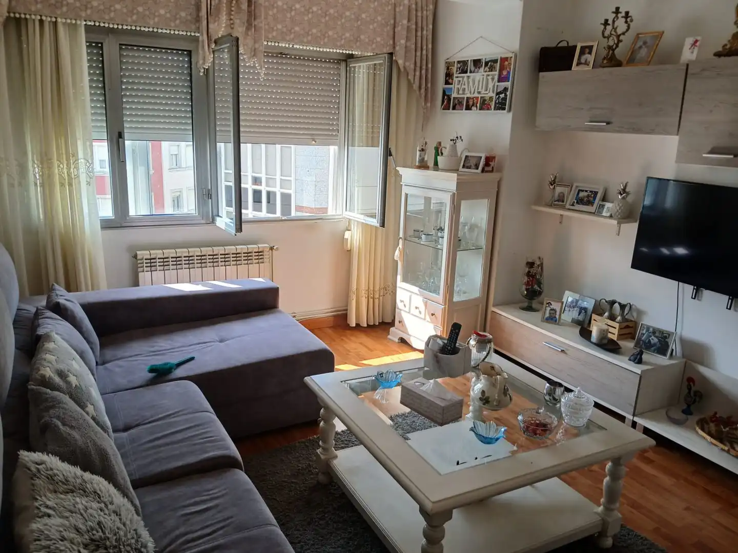 Living room of Flat for sale in Ferrol  with Heating