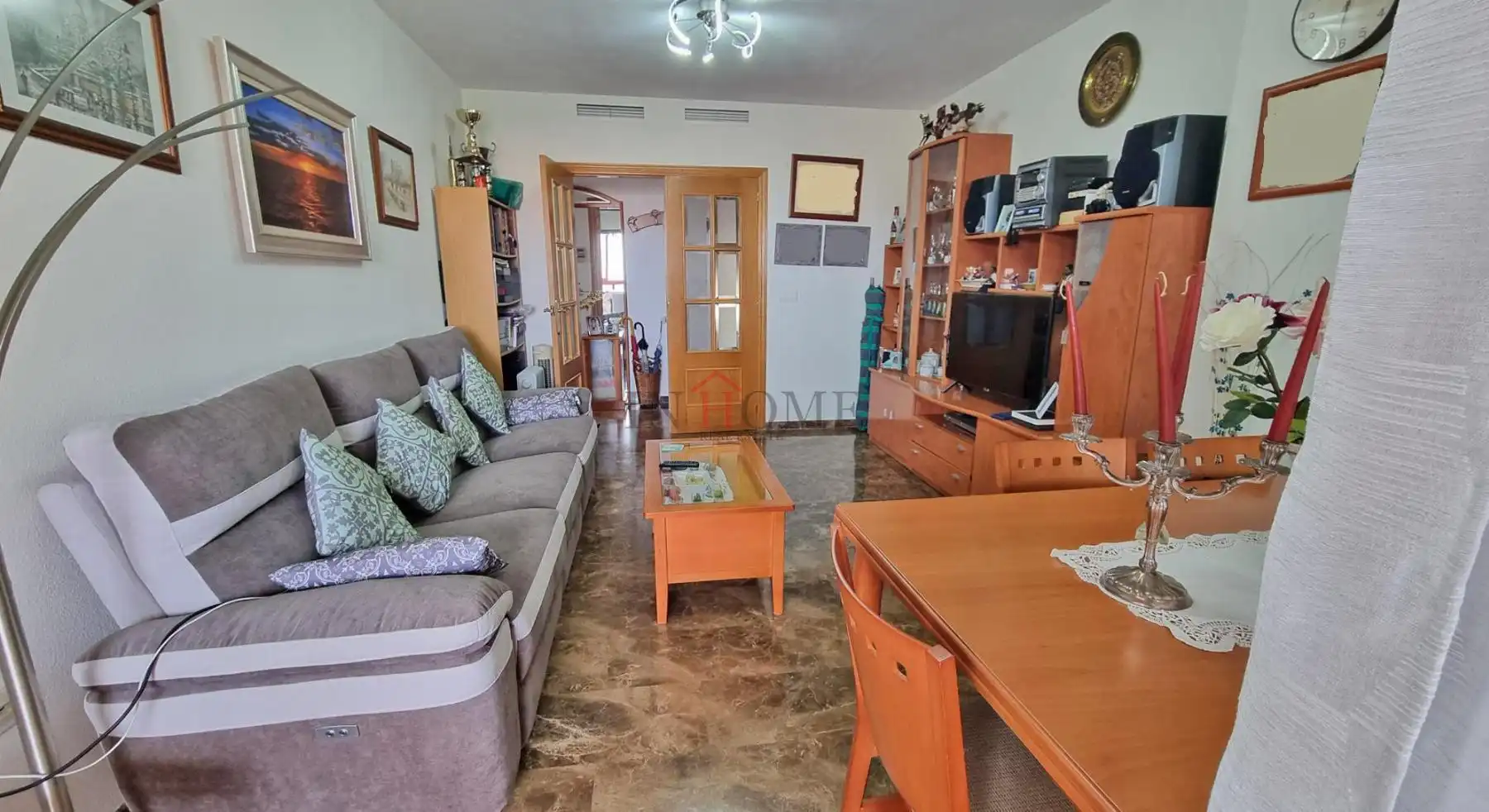 Sala de estar de Apartamento en venta en Benidorm con Aire acondicionado, Terraza y Amueblado