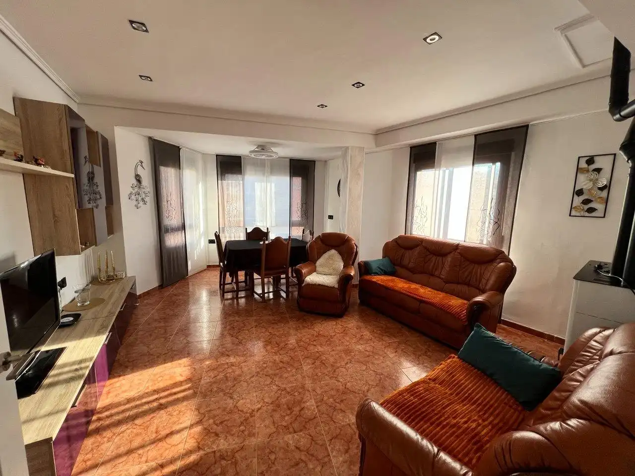 Sala de estar de Apartamento de alquiler en Tavernes de la Valldigna