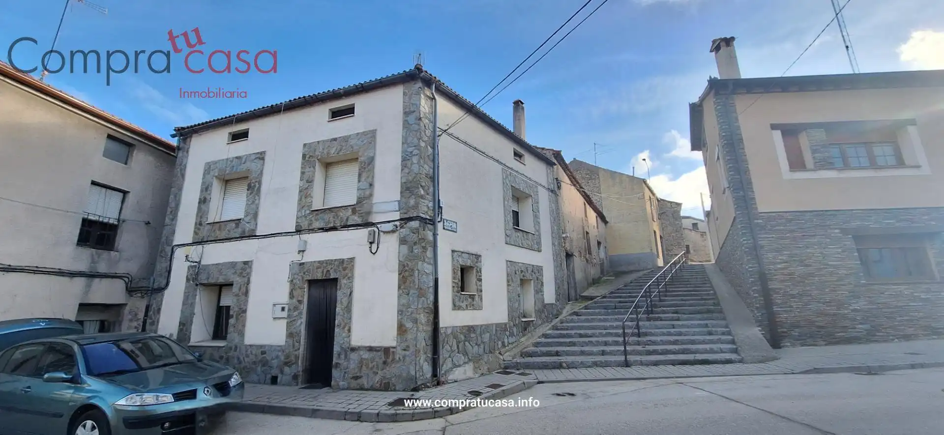 Vista exterior de Finca rústica en venta en Carbonero el Mayor con Calefacción, Terraza y Trastero