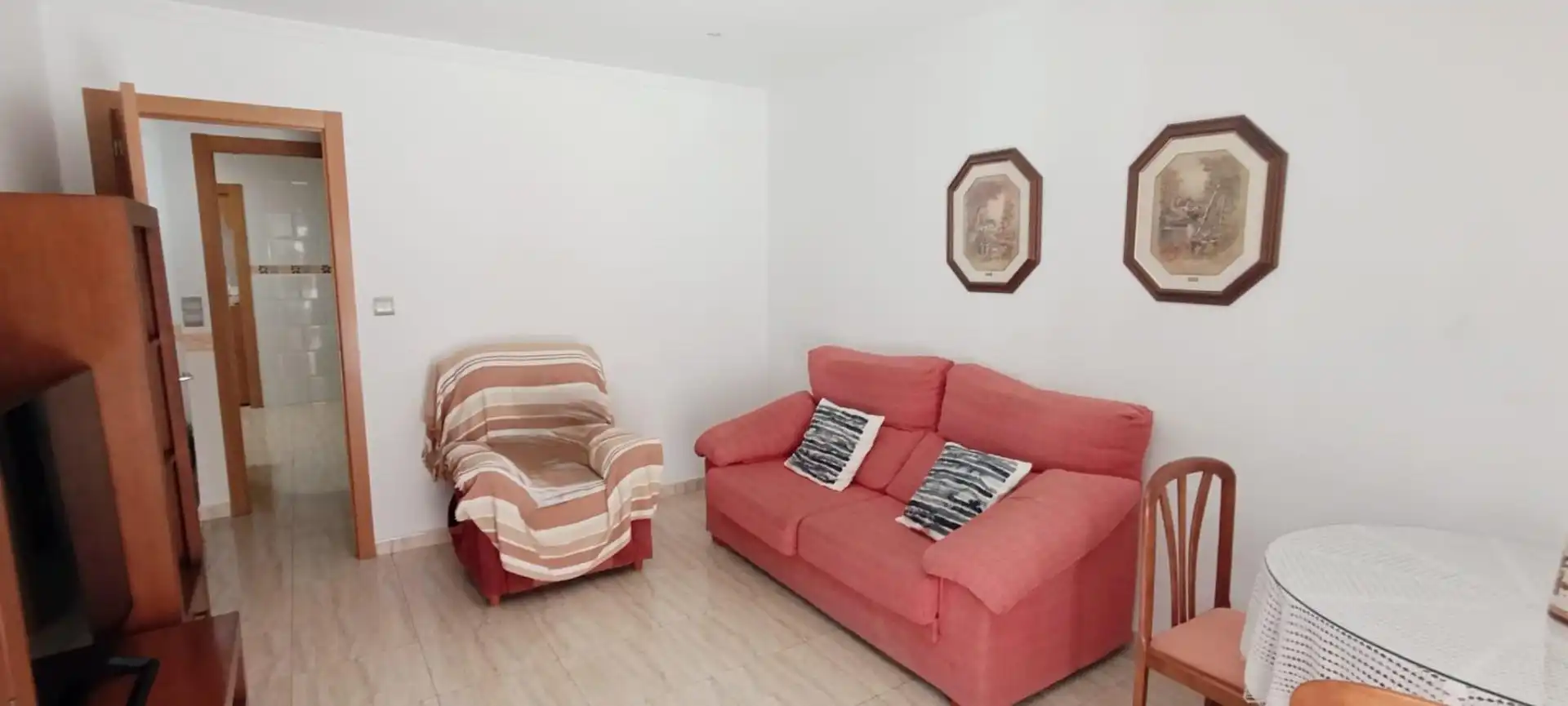 Sala d'estar de Pis en venda en Elche / Elx amb Aire condicionat i Balcó