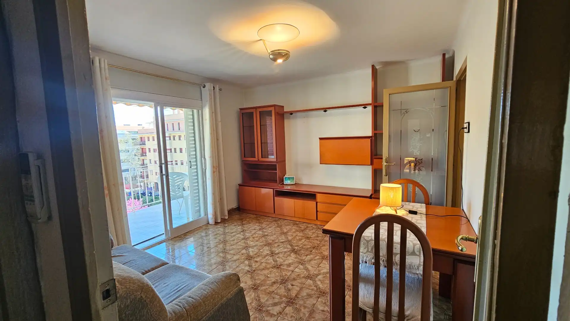 Wohnzimmer von Wohnung zum Verkauf in Sabadell mit Klimaanlage, Heizung und Balkon